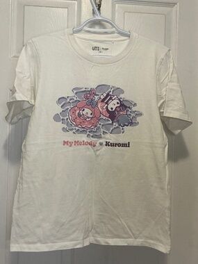 Sanrio x Uniqlo My Melody and Kuromi female t-shirt. Used. See photo.